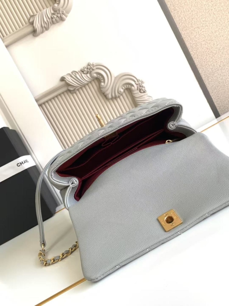 Ch**el top handle bags